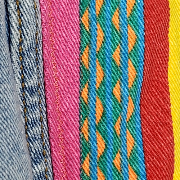 Custom Salt-n-Pepa Inspired Denim Cropped Jacket Size Medium / Large - Picture 10 of 16